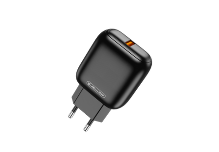 JELLICO wall charger C32 18W 1xUSB QC3.0 Black