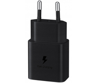 Oryginalna ładowarka sieciowa Samsung 15W EP-T1510NBEGEU 1xUSB-C Czarny (blister EU)