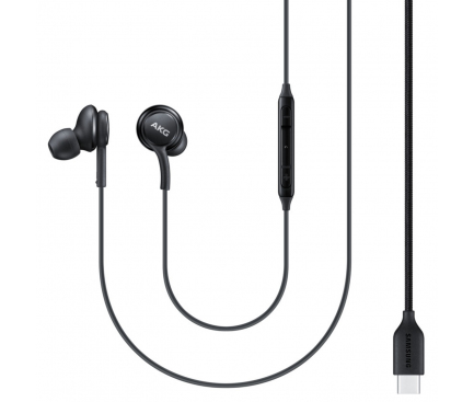 Oryginalne słuchawki Samsung EO-IC100BBEGEU USB-C Czarny (blister EU)