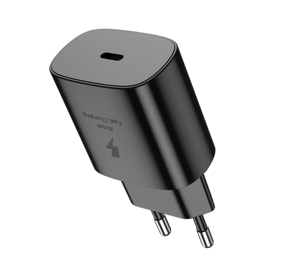 JELLICO ładowarka sieciowa EU25 PD 25W 1xUSB-C Czarny