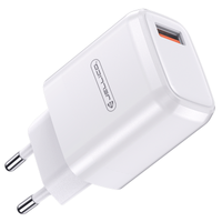 JELLICO Netz-Ladegerät A77 22,5W 1xUSB QC3.0 + Kabel USB-C weiss