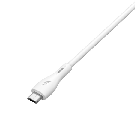 MOONX wall charger MC01 2.1A 10.5W 1xUSB + cable Micro White