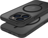 Panzer Matt Case MagS iPhone 13 Black